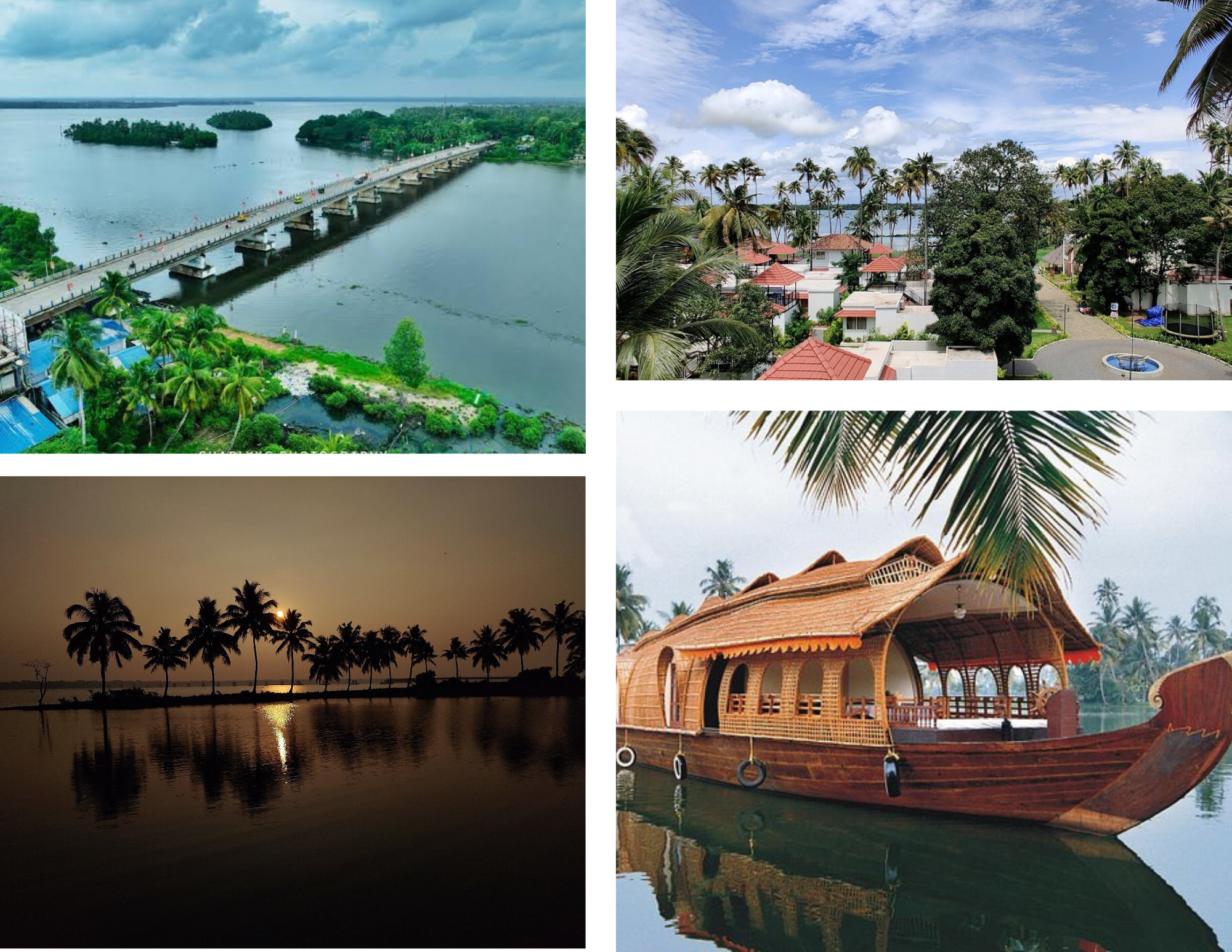 Arookuty taxi tour Kerala with scenic backwater ride and village sightseeing