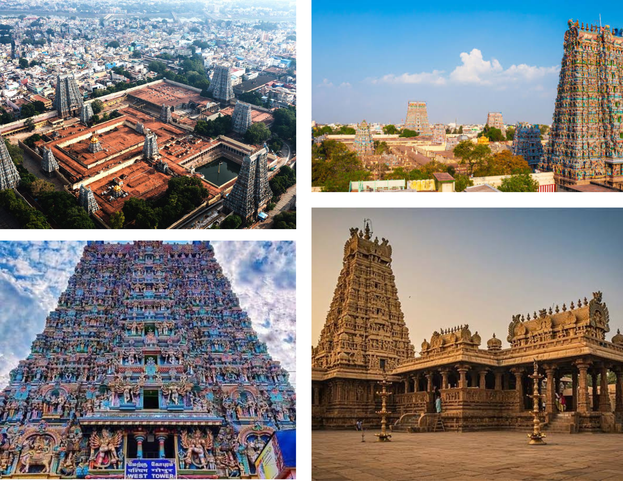 Madurai Meenakshi Amman temple taxi from Kerala for one day or round trip